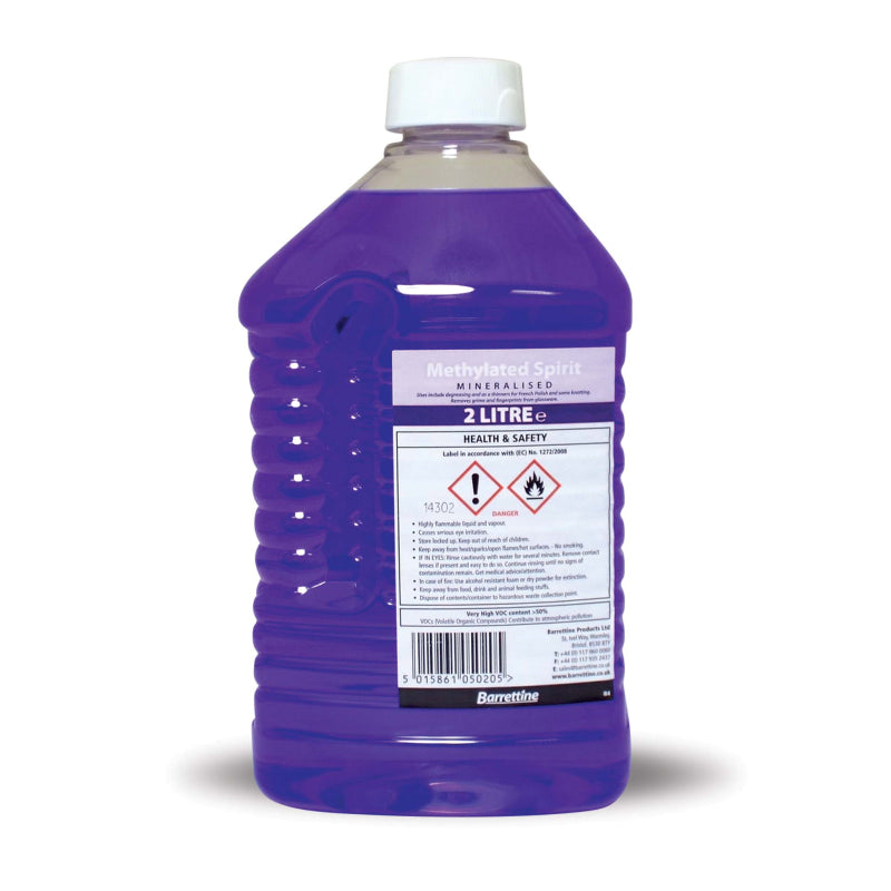 Barrettine Mineralised Methylated Spirit Purple 2Ltr 020125