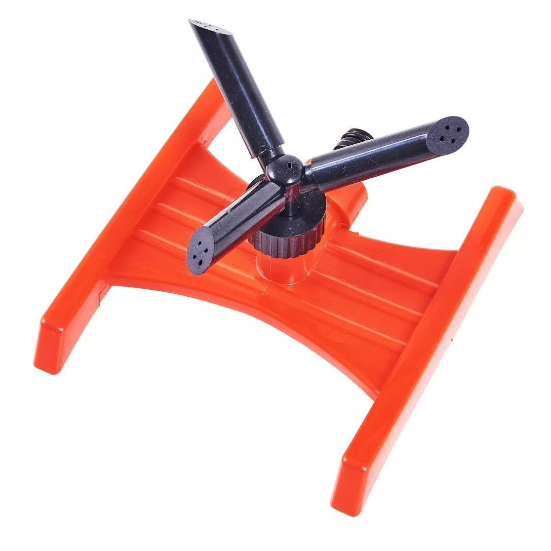 Amtech Deluxe Three Arm Sprinkler Black and Red U2390