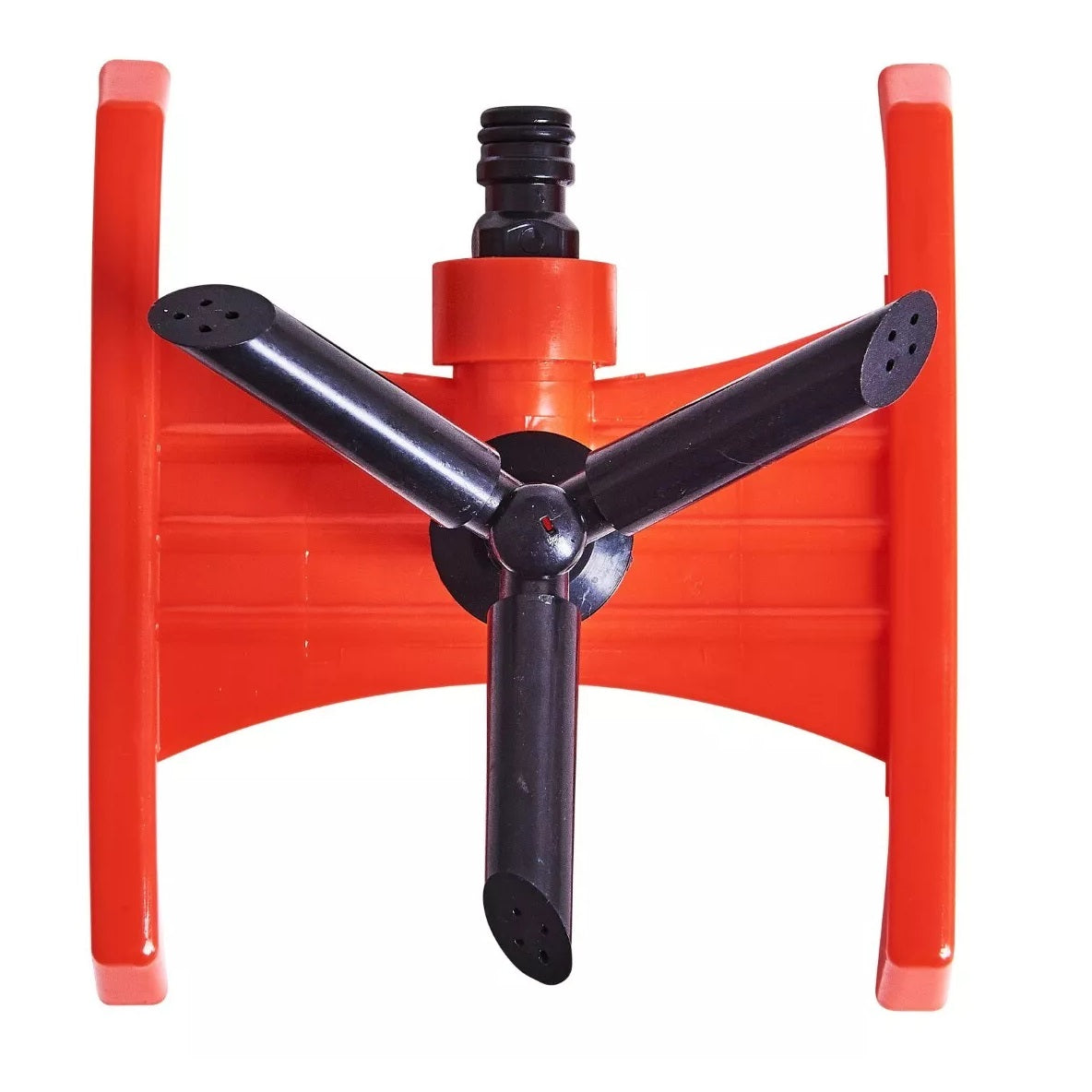 Amtech Deluxe Three Arm Sprinkler Black and Red U2390