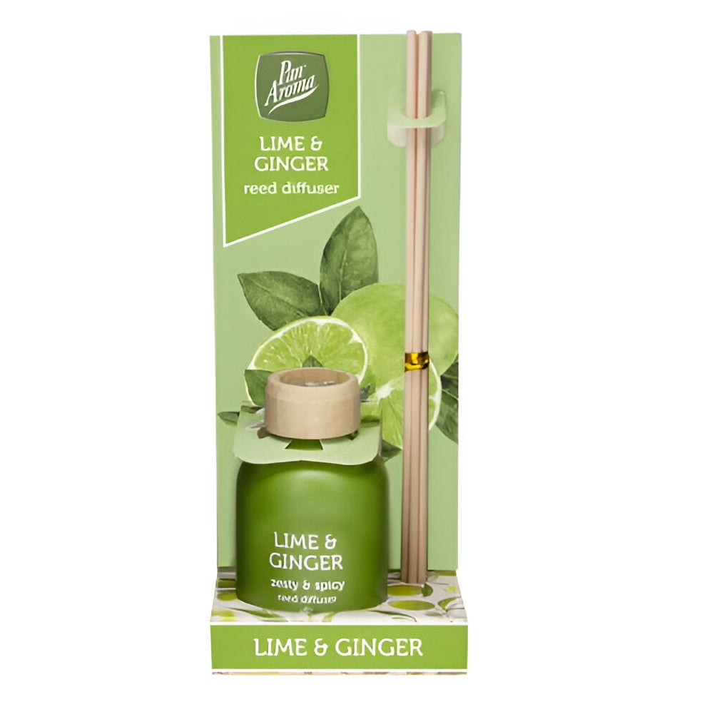 151 Pan Aroma Lime and Ginger Reed Diffuser 50ml PAN0492 | Zesty and Spicy
