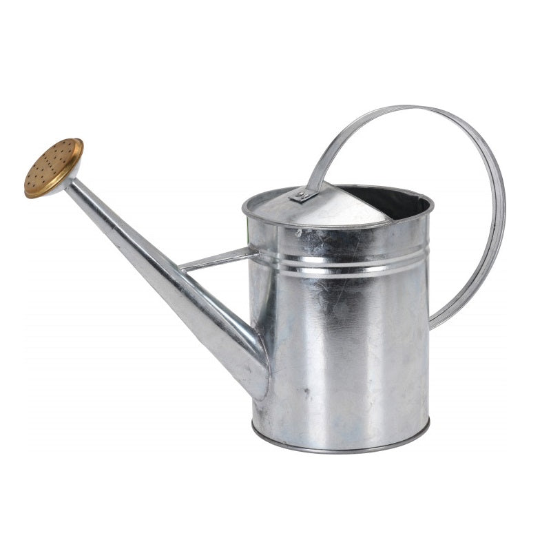 Metal Watering Can Silver 1900ml 150293