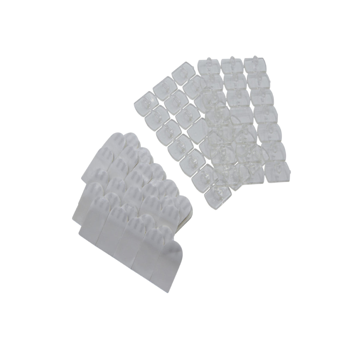 Rolson Decorating Clips Clear 19mm x 14mm Pack of 40 61346-H1