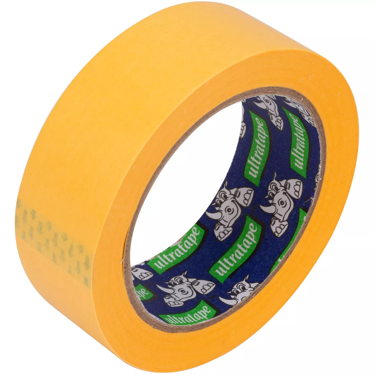 Ultratape Rhino Edge Masking Tape Yellow 48mm x 41.1Mtr | For Sharp Line Edges