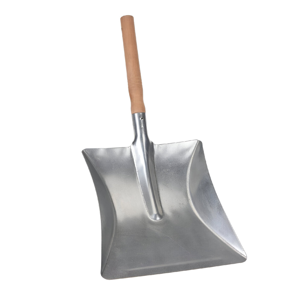 Pro Garden Metal Shovel with Wooden Handle Zinc Plated 105633