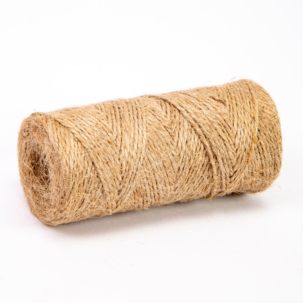 Pro Garden twine Natural Hemp Rope Brown 75Mtr 901166