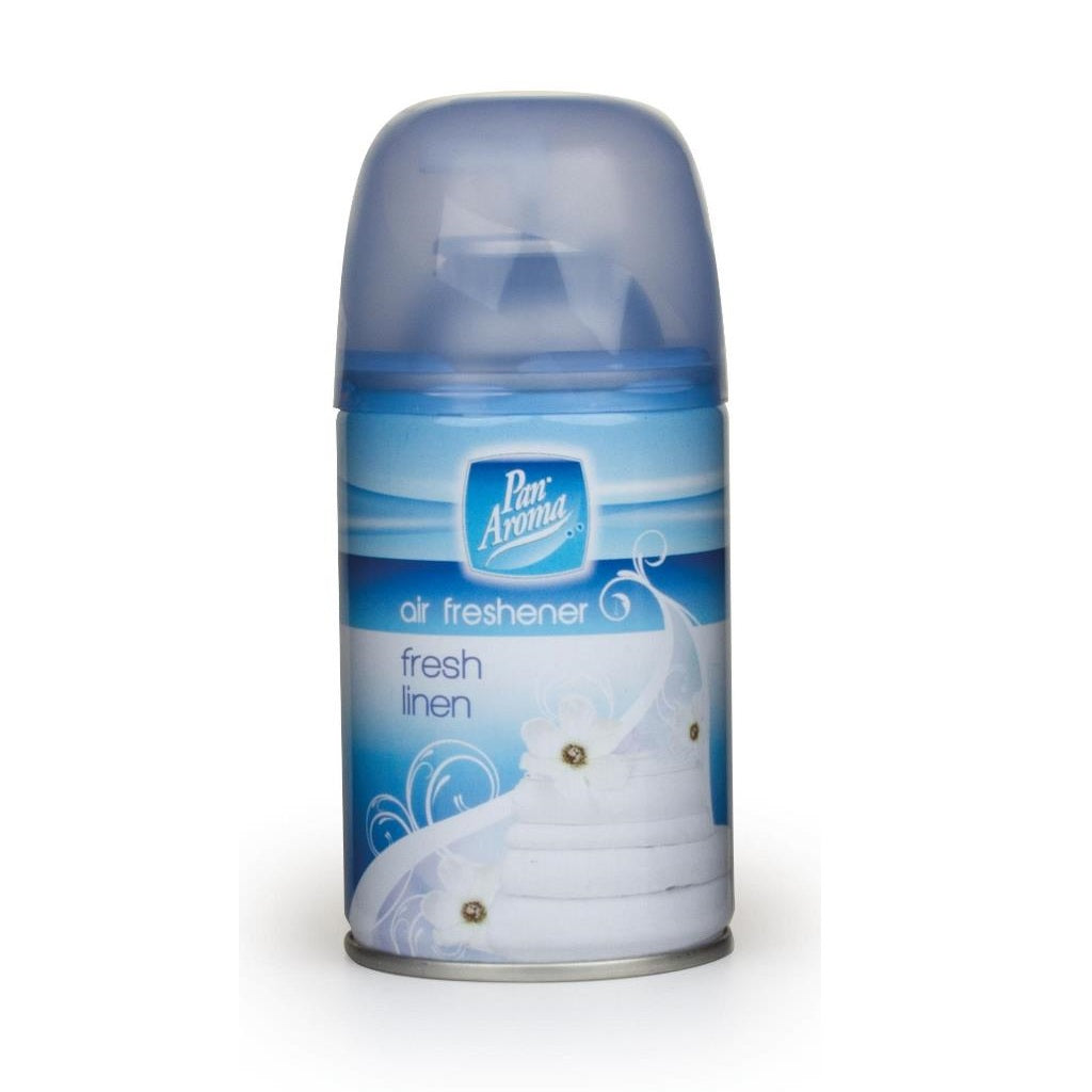 151 Pan Aroma Fresh Linen Air Freshener Refill Blue 250ml PAN1050-12