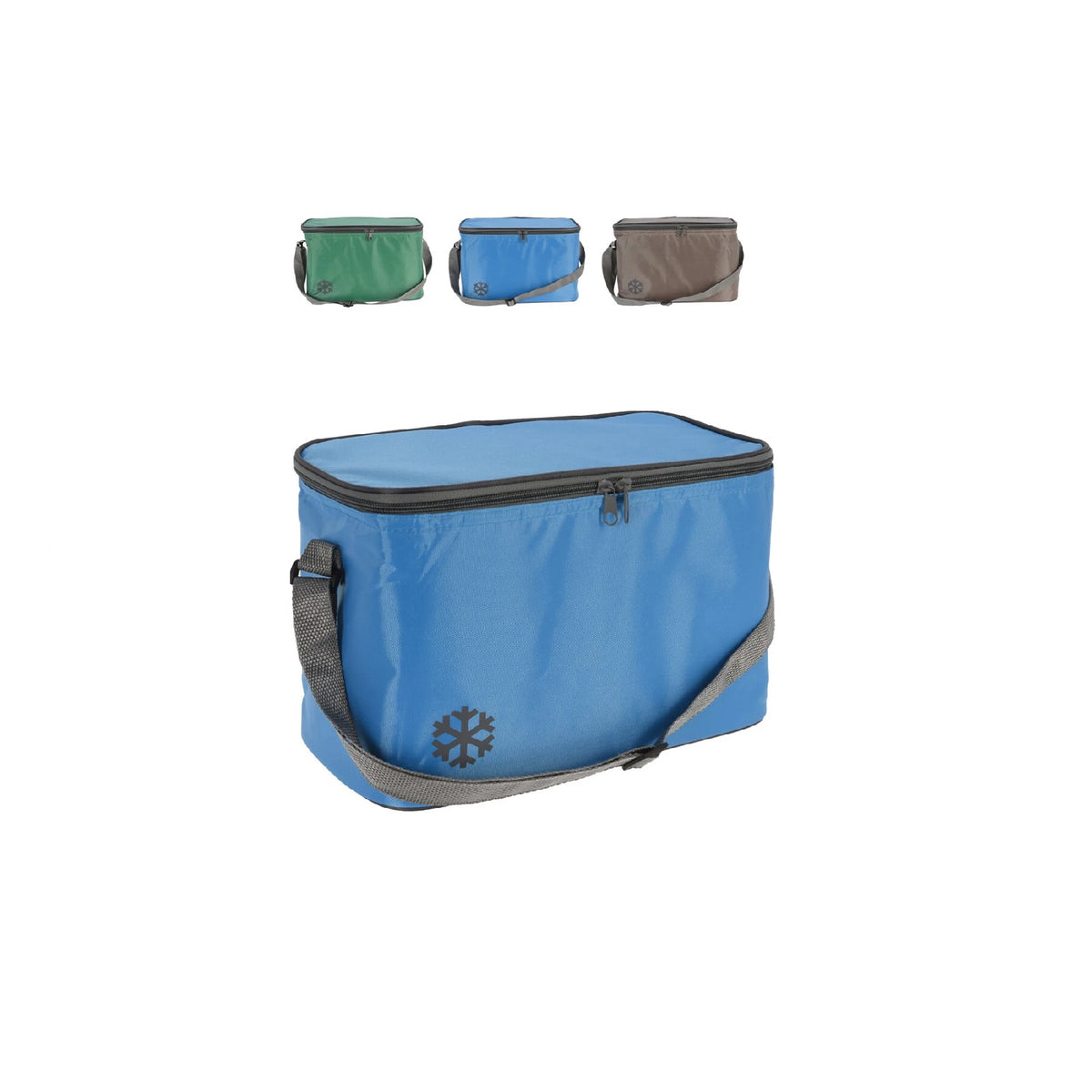 Cooler Bag Assorted Colours 8Ltr 36cm x 16cm x 21cm Pack of 1 199291