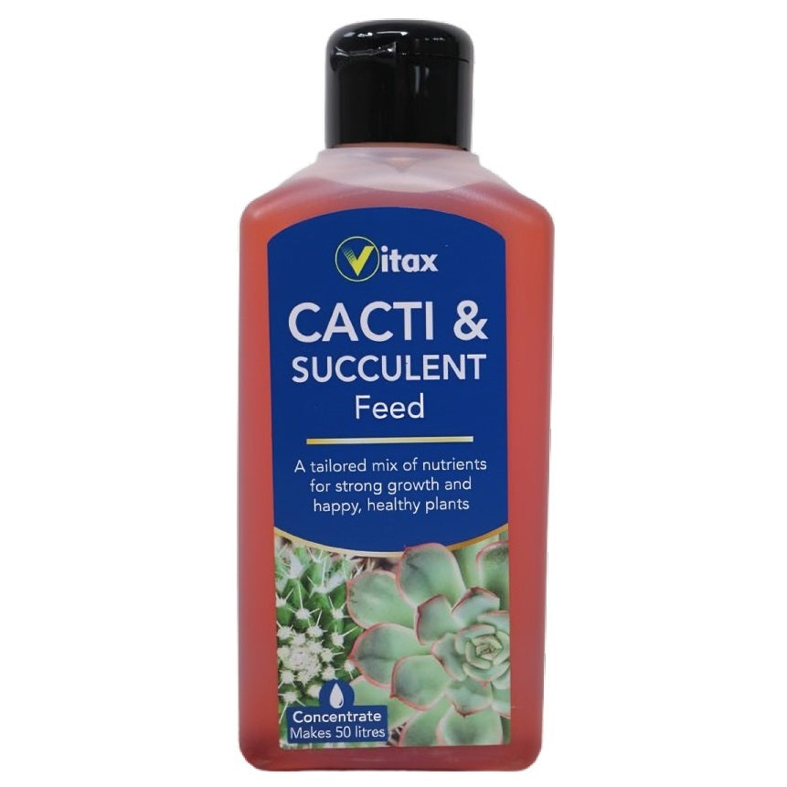 Vitax Cacti and Succulent Plant Feed Red 250ml 24003v1 | Concentrate Makes 50Ltr