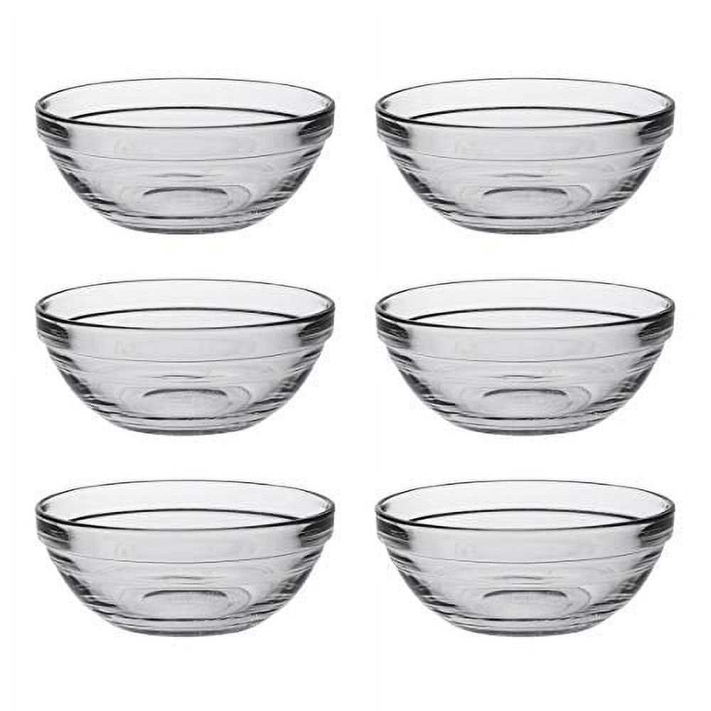 Duralex Stackable Glass Bowl Clear 31cl 12cm Pack of 6 EA502