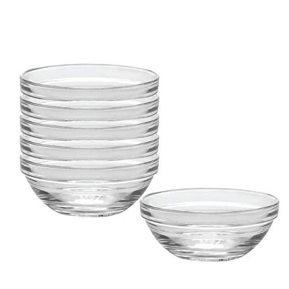 Duralex Stackable Glass Bowl Clear 31cl 12cm Pack of 6 EA502
