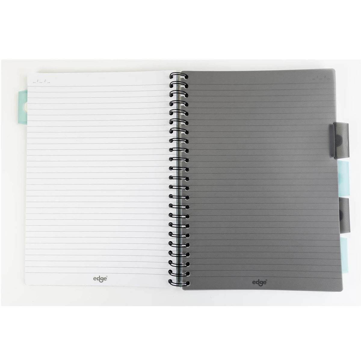 Design Group Edge A4 Project Notebook Grey FSC3-ETBP | 80gsm Paper | 100 Sheets