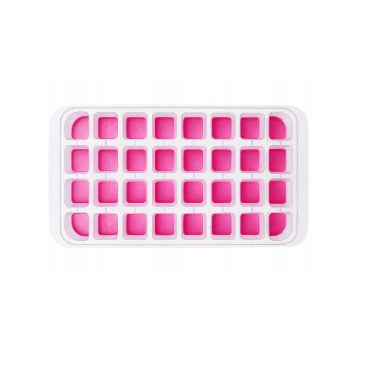Excellent Houseware 32 Ice Cube Mould Tray Assorted Colours 195908