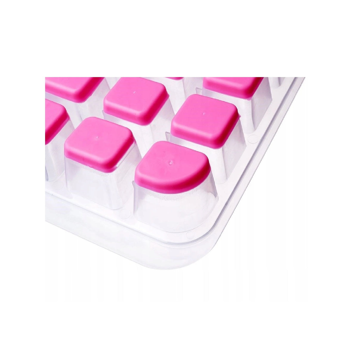 Excellent Houseware 32 Ice Cube Mould Tray Assorted Colours 195908