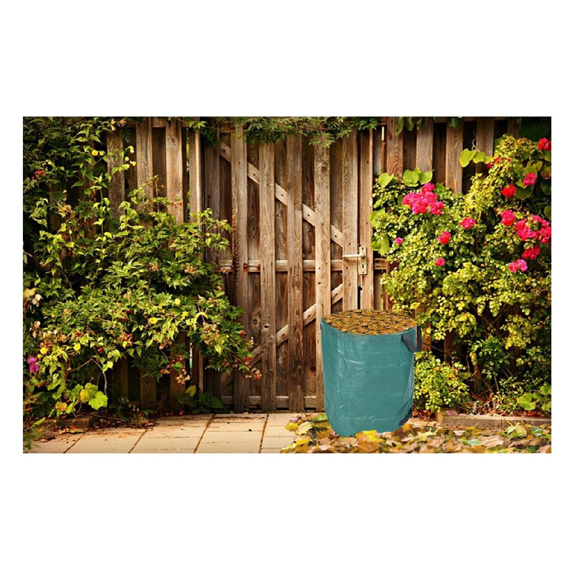 Pro Garden 150 Gsm Garden Waster Bag Green 67cm x 76cm 270Ltr 177816