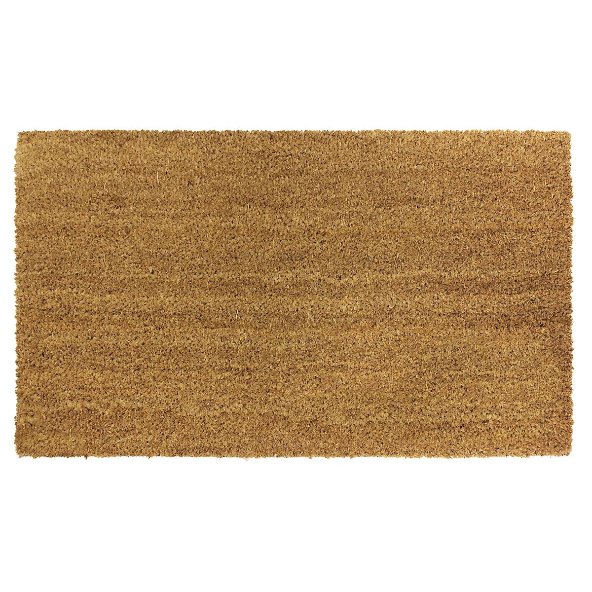 JVL Latex Backed Coir Mat Brown 45cm x 75cm 58-02-743 | For Outdoor Use | 100 Percent Biodegradable | Slip Resistant