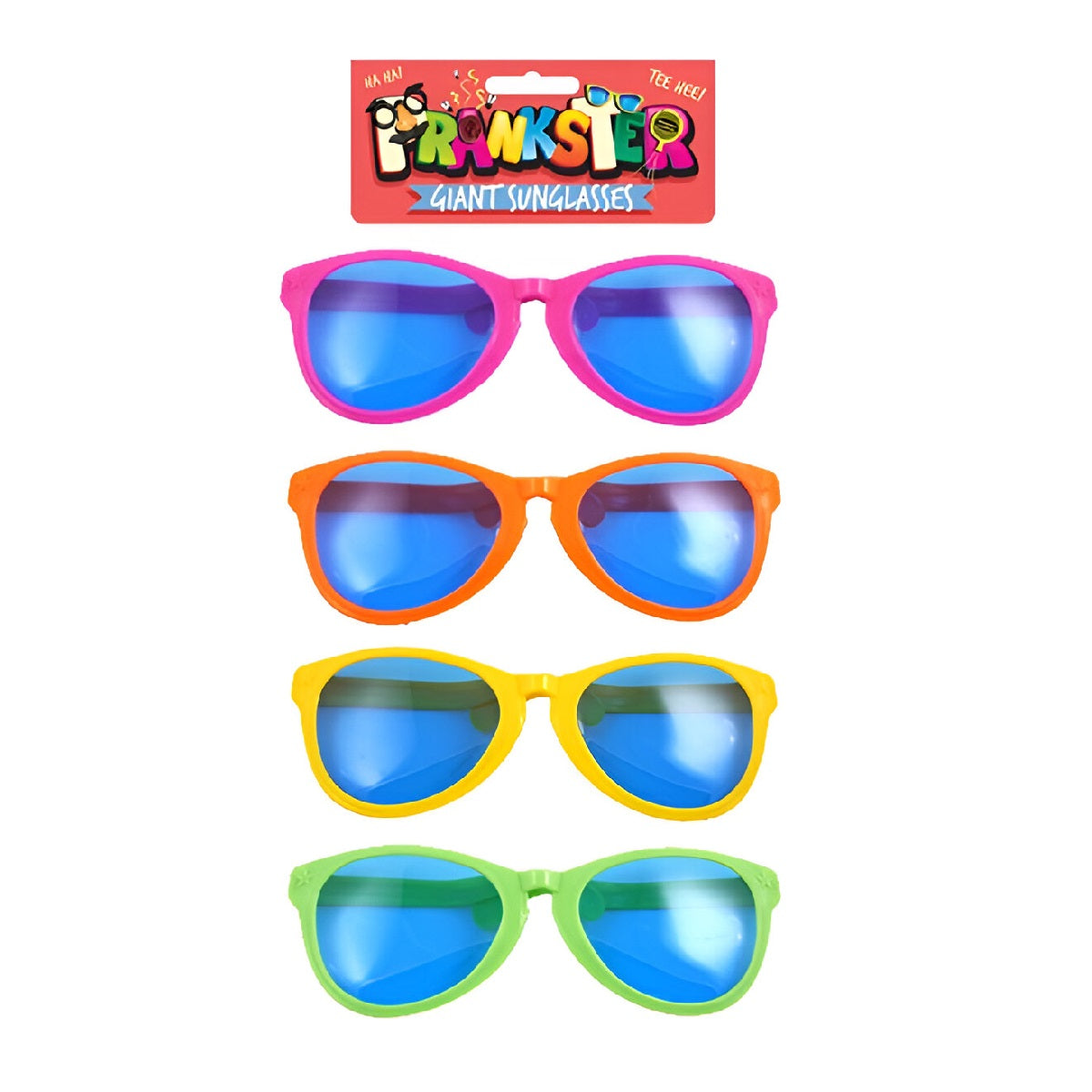 Prankster Giant Sun Glasses Assorted Colours 28cm Pack of 1 N03601