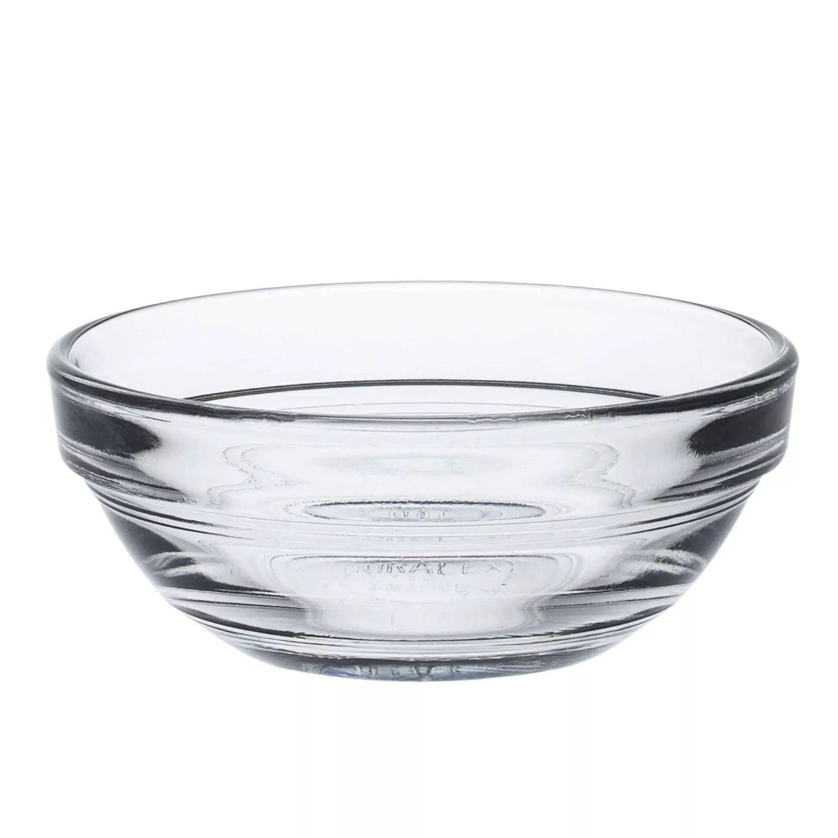 Duralex Gigogne Stacking Bowl Clear 7cl 7.5cm Pack of 4 2021ACO4 | Shock Resistant Tempered Glass | Thermal Shock Resistant