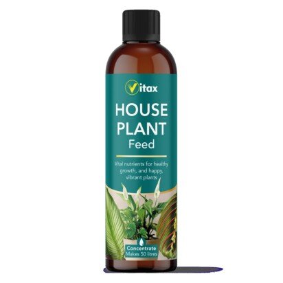 Vitax House Plant Feed 250ml 24007v2 | Concentrate Makes 50Ltr | Essential Nutrients with Added Seaweed for Strong Growth and Happy Healthy Plants