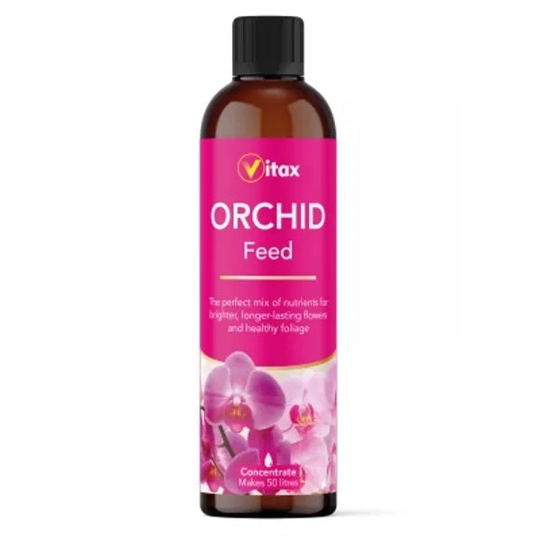 Vitax Orchid Feed 250ml 24004v2 | Concentrate Makes 50Ltr | Perfect Mix of Nutrients for Brighter Longer Lasting Flowers and Healthy Green Foliage