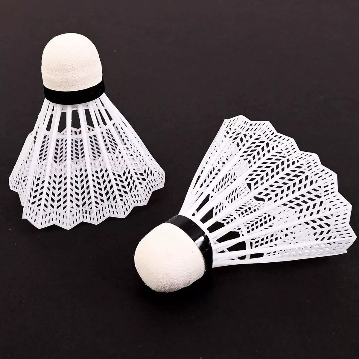 Kandy Toys 2 Players Pro Badminton Set Multicoloured TY1401 | 2 Badminton Rackets | 2 Shuttlecocks | High Tempered Steel Shaft