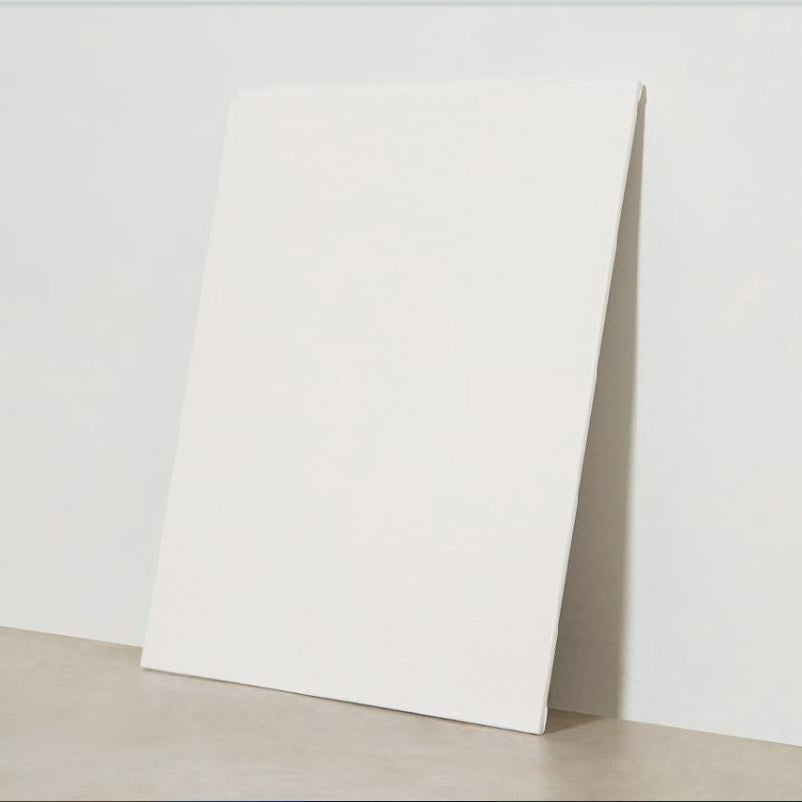 SiL Artist Classic Plain Canvas White 75cm x 50cm x 2cm AR0017B | 100 Percent Cotton | Ideal for Artists and Beginners