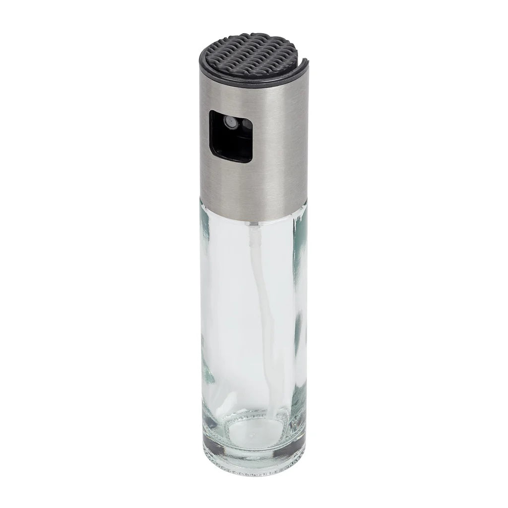 Tala Stainless Steel Oil Mister Spray for Cooking Oils and Vinaigrettes Bottle Clear 100ml
