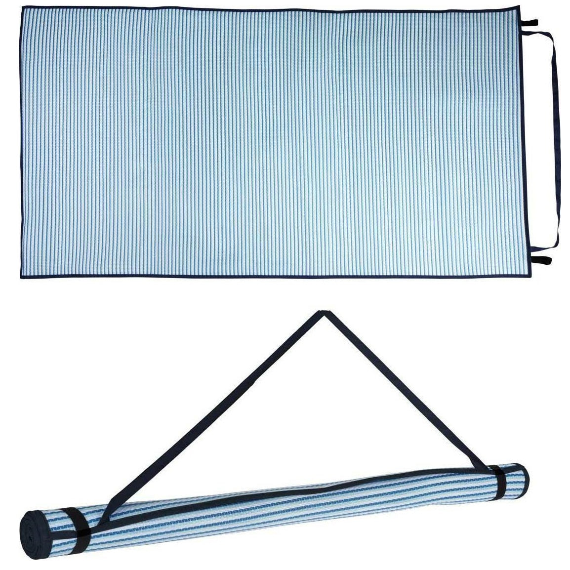 Probeach Beach Mat with Carrier Belt Assorted 90cm x 180cm 028847