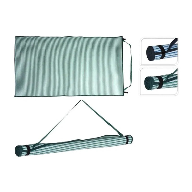Probeach Beach Mat with Carrier Belt Assorted 90cm x 180cm 028847