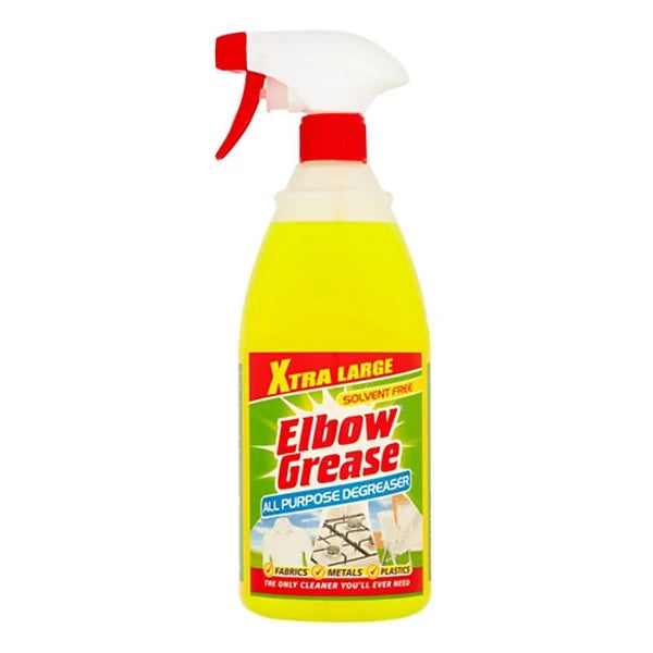 151 Elbow Grease Xtra Large All Purpose Degreaser Spray Yellow 1Ltr EG22 | Solvent-Free Powerful Cleaner | Removes Grease and Grime