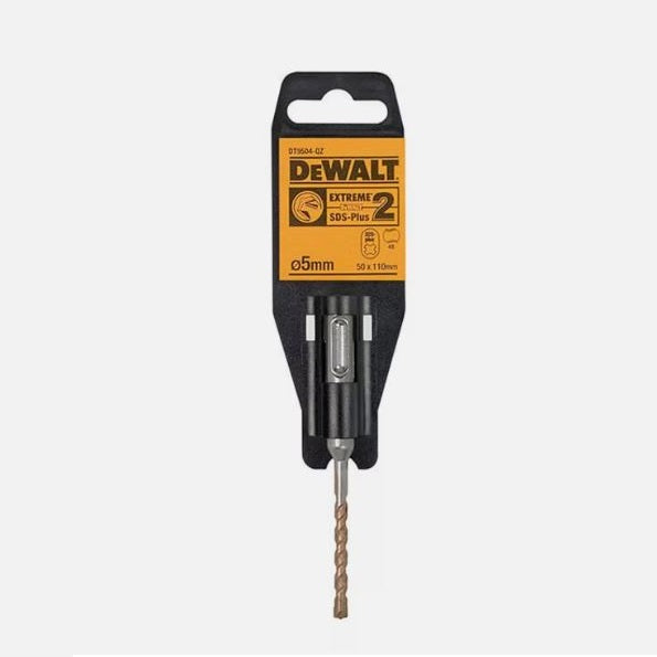Dewalt Extreme 2 SDS-Plus Drill Bit Metallic Silver 5mm x 110mm DT9504