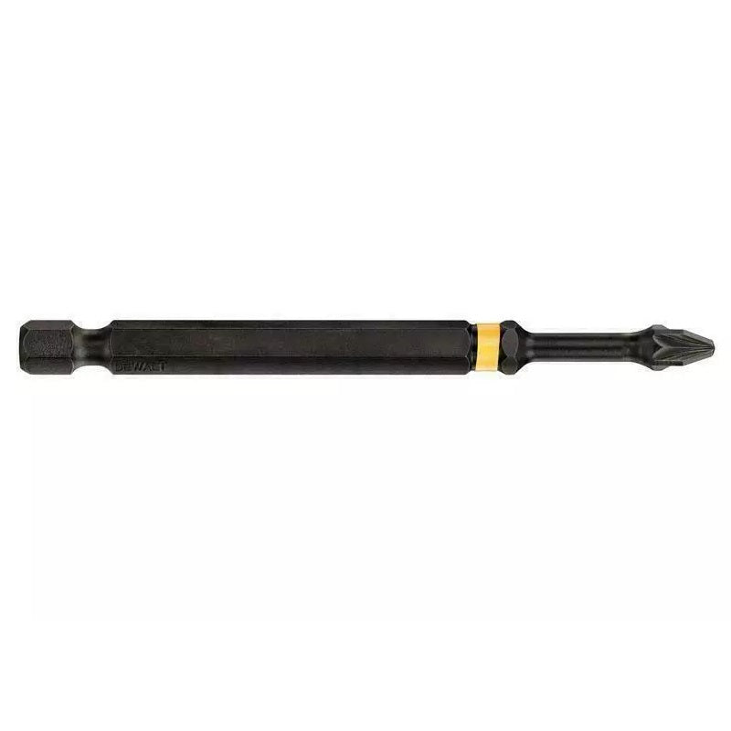 Dewalt Impact Torsion Bit Black PZ2 89mm Pack of 2 DT70566T-QZ