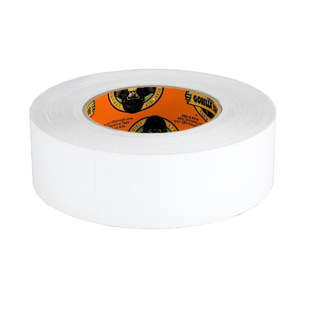 Gorilla Double Thick Adhesive Tape White Large W48mm x L27Mtr 3044601 | Incredibly Strong | Superior UV Resistance | Grips Smooth - Rough and Uneven Surfaces | Weather Resistant Shell | Incredible Strength | Extra Strong