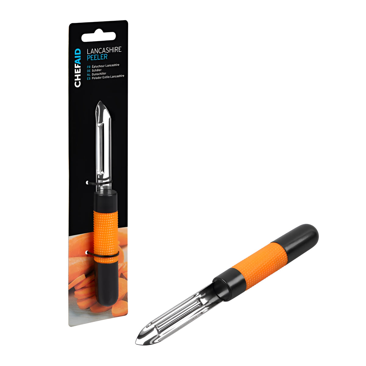 Chef Aid Lancashire Peeler With Plastic Handle Multicolour W7958