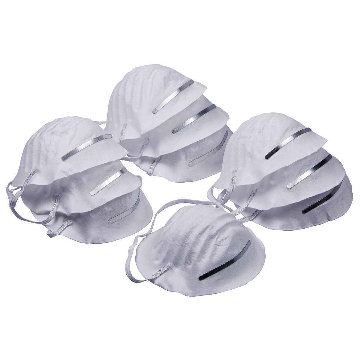 Amtech Nuisance Dust Mask Set White Pack of 10 A3600 | Lightweight | Universal Fit