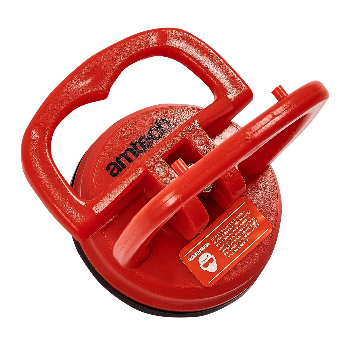 Amtech Mini Suction Cup Red 55mm J1830 | Suitable for Lifting and Positioning Tiles | Suitable for Pulling Small Dents