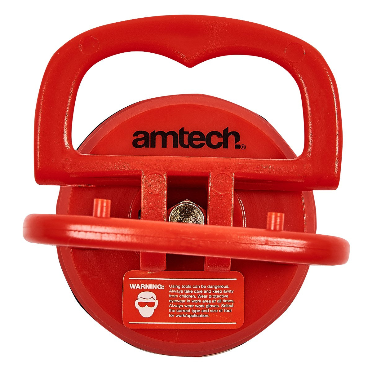 Amtech Mini Suction Cup Red 55mm J1830 | Suitable for Lifting and Positioning Tiles | Suitable for Pulling Small Dents