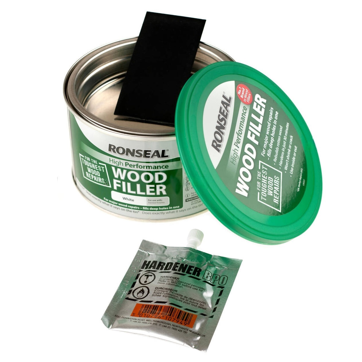 Ronseal Wood Filler White 275g 35303