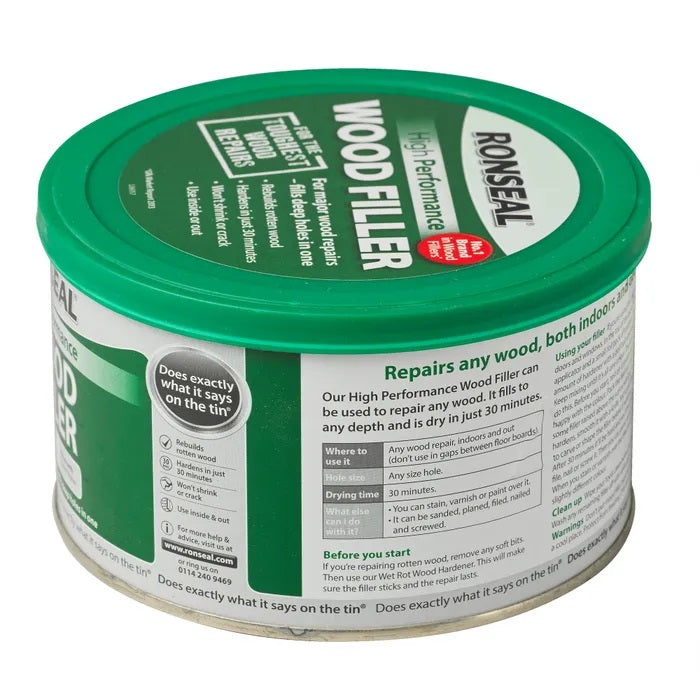 Ronseal Wood Filler White 275g 35303