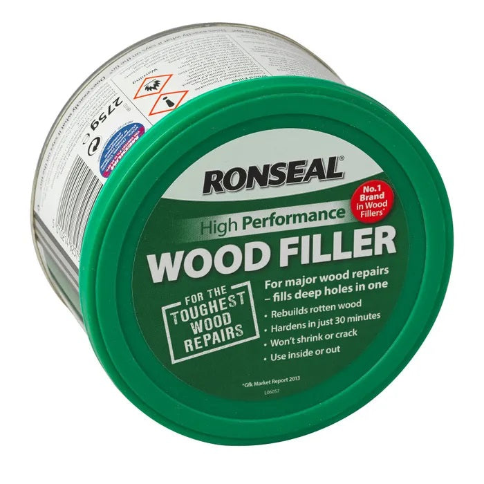 Ronseal High Performance Wood Filler Natural Coloured 275g 35302