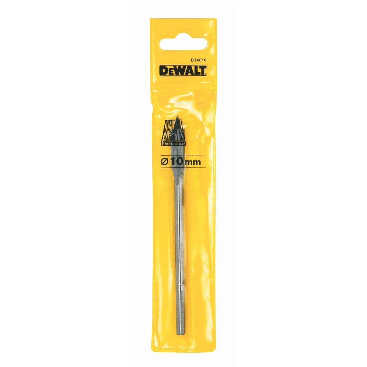 Dewalt Flatwood Drill Bit Silver 10mm x 160mm DT4810