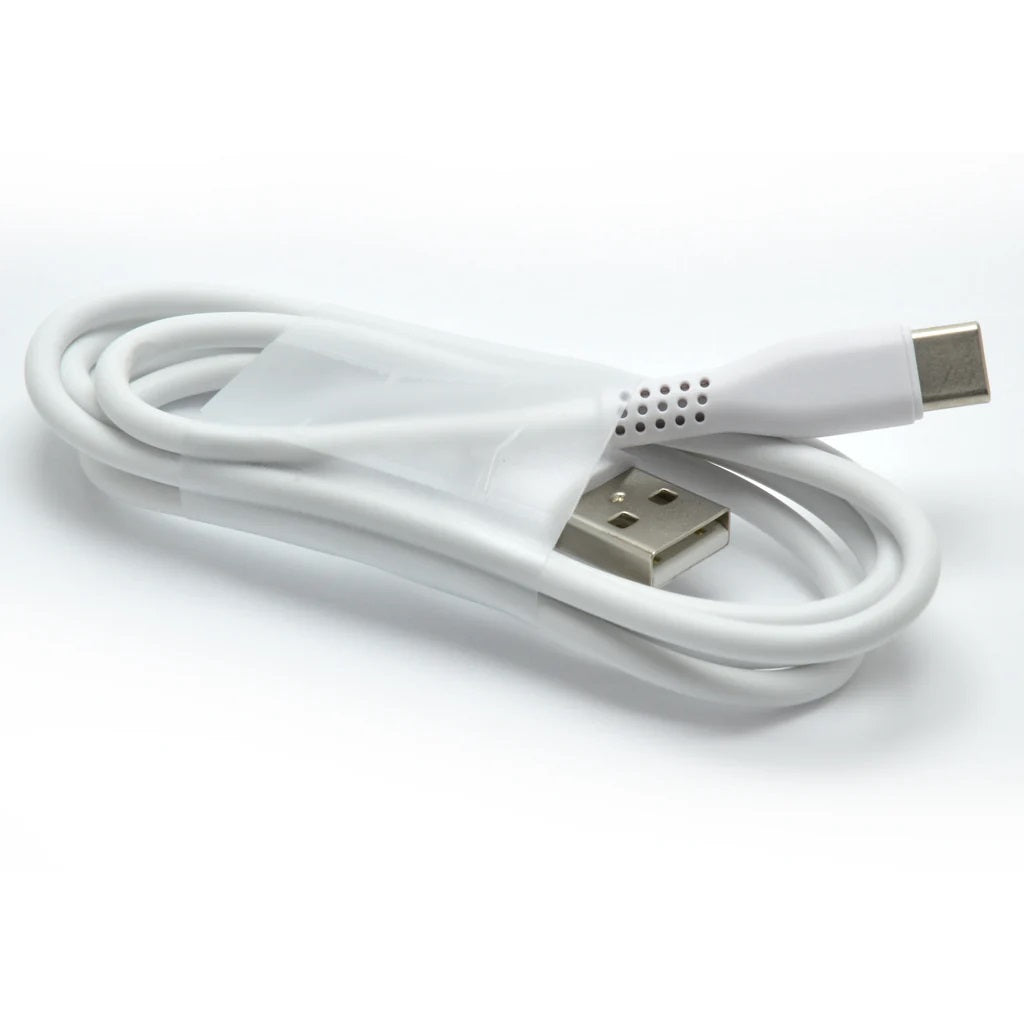 Vibe High Speed Charge and Sync Type C Usb Charging Cable White 1 Metre 02336 | Durable and Compatible with Type-C Devices