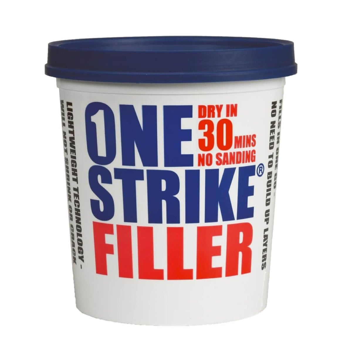 Everbuild One Strike Ready Fast Drying Mixed Filler White 250ml ONE025 | No Sanding and Crack Resistant