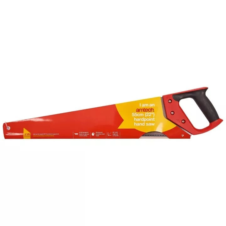 Amtech Pro Grip Hardpoint Saw Silver 22-Inch M0375
