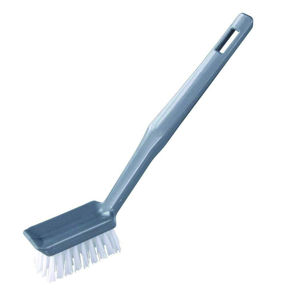 Elliot Rectangular Head Shape Heavy-Duty Long Handle Scrubbing Brush Assorted Colours EL71365BC | Stiff Bristles for Deep Cleaning | Ideal for Grout-Tiles and Hard Surfaces