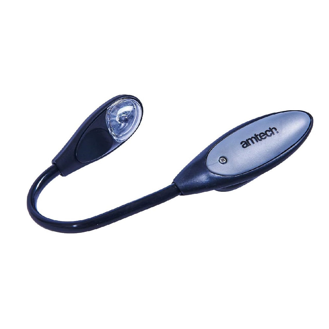 Amtech Flexible LED Clip Light Black 11cm S1526 | Easy Clip Attachment | Ideal for Reading