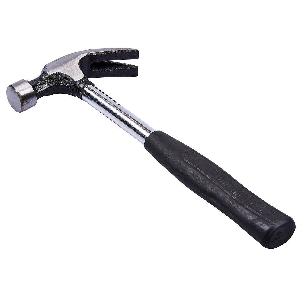 Amtech Heavy Duty Steel Claw Hammer with Rubber Grip Silver and Black 16oz A0100