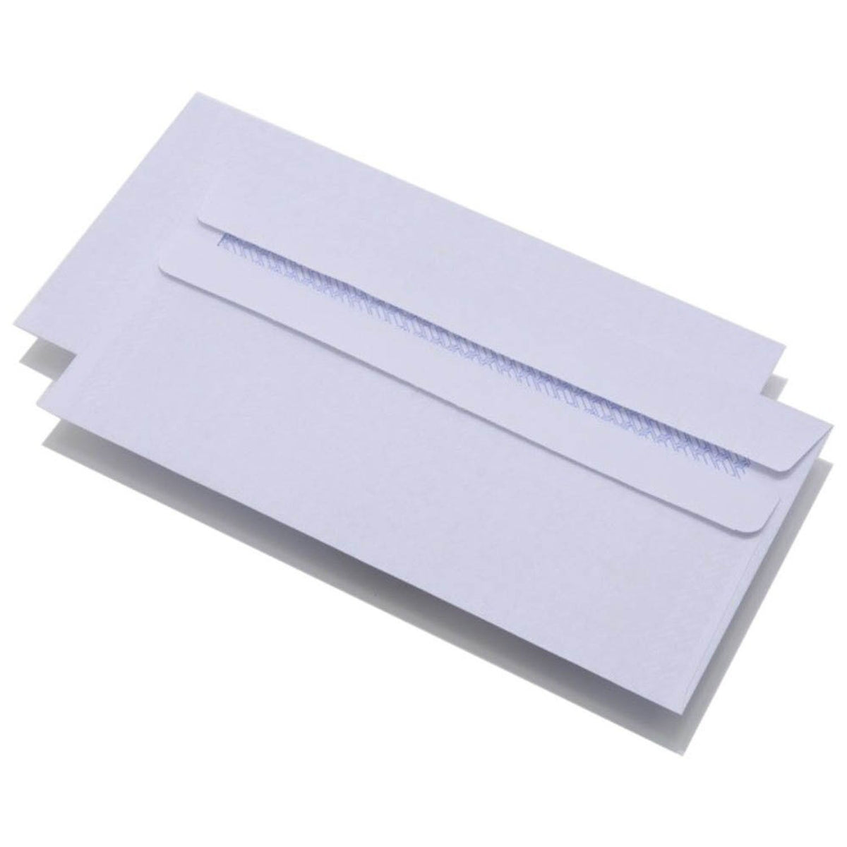 Tallon Just Stationery DL Envelopes White 220mm x 110mm Pack of 50 4674 | Peel and Seal Self-Adhesive