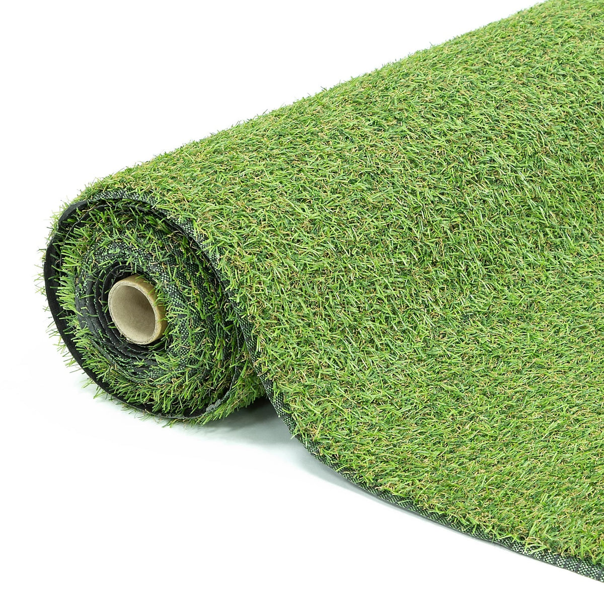 Gardenkraft Artificial Grass Light Green 15mm x 4Mtr x 1Mtr 26070 | Super Soft Realistic Texture | Maximum Rated UV Defence Protection Prevents Fading in Strong Sunlight | For a Luxurious Green Lawn All Year Round | No Watering | No Cutting | No Weeding