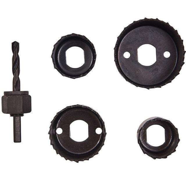 Amtech Carbon Steel Hole Saw Set Black Pack of 5 M1590