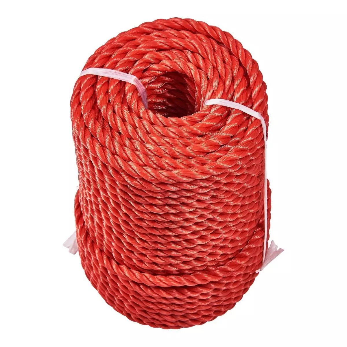 Amtech Strong Polypropylene Rope Red 50Mtr x 10mm S3260 | High Visibility | Ideal for Job Around Home Garden and Garage